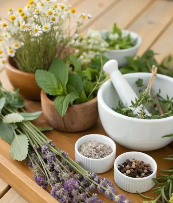 organic hair oils made with traditional herbs